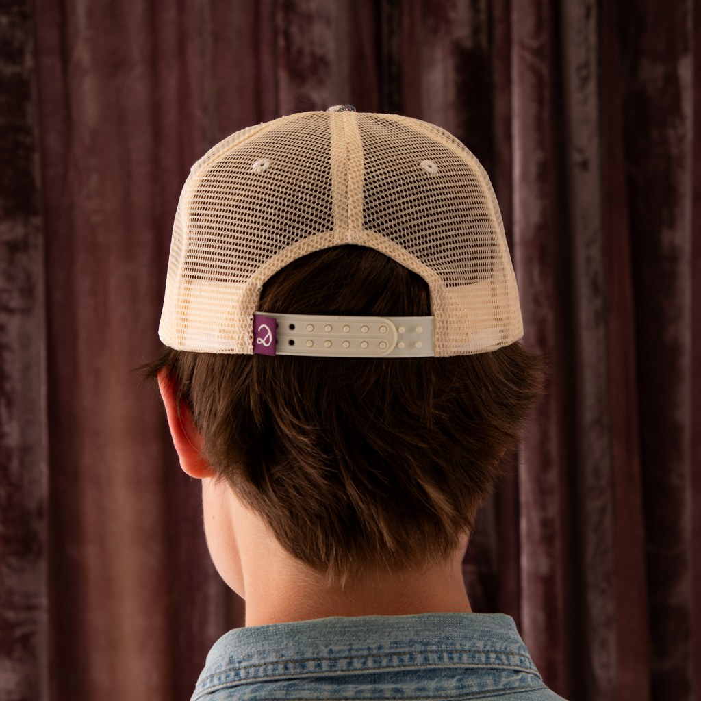 AMERICANA PLAID TRUCKER HAT