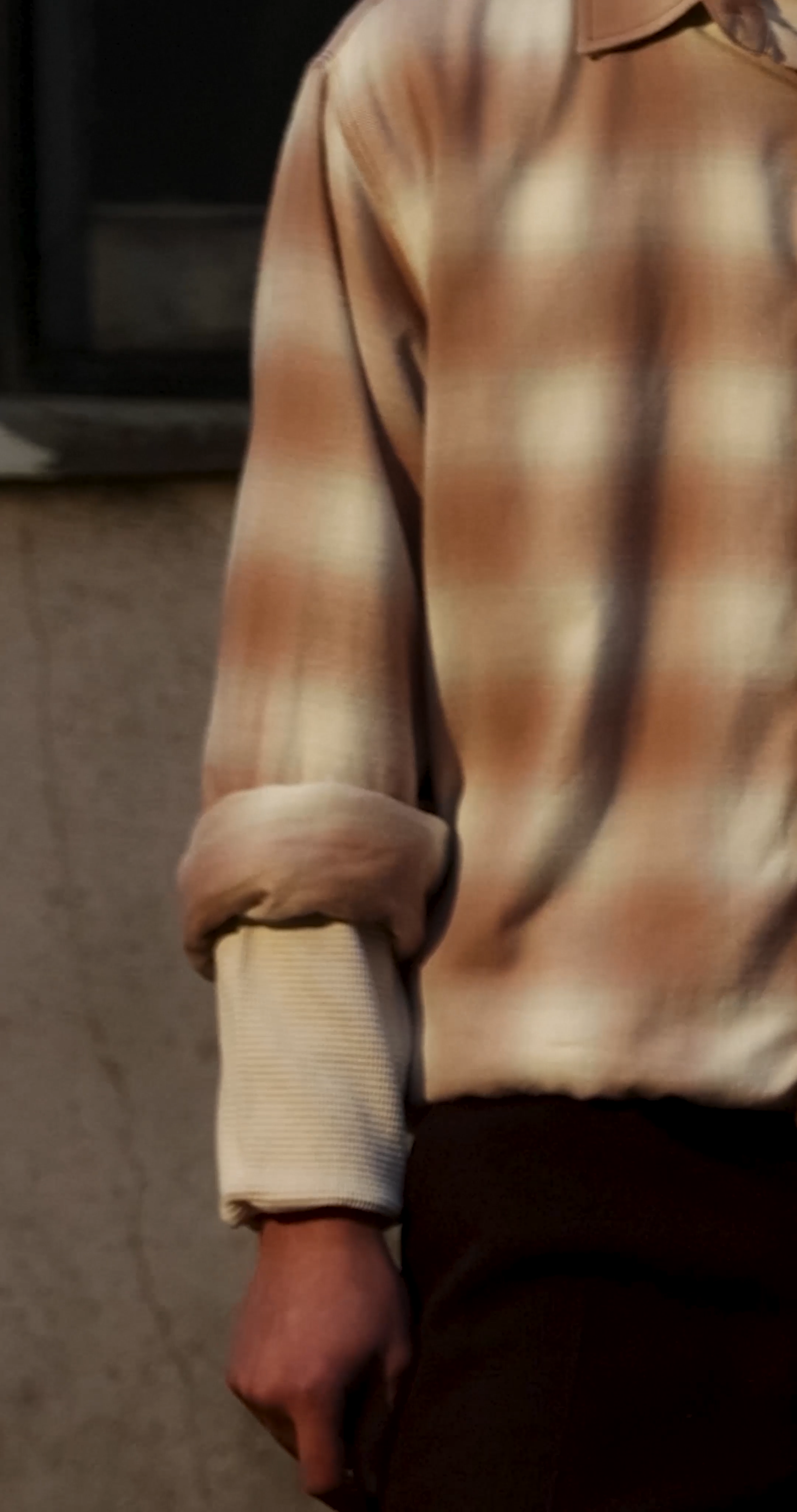 DONHER Dunsmore Flannel in 100% organic Japanese cotton, limited production, made in Los Angeles