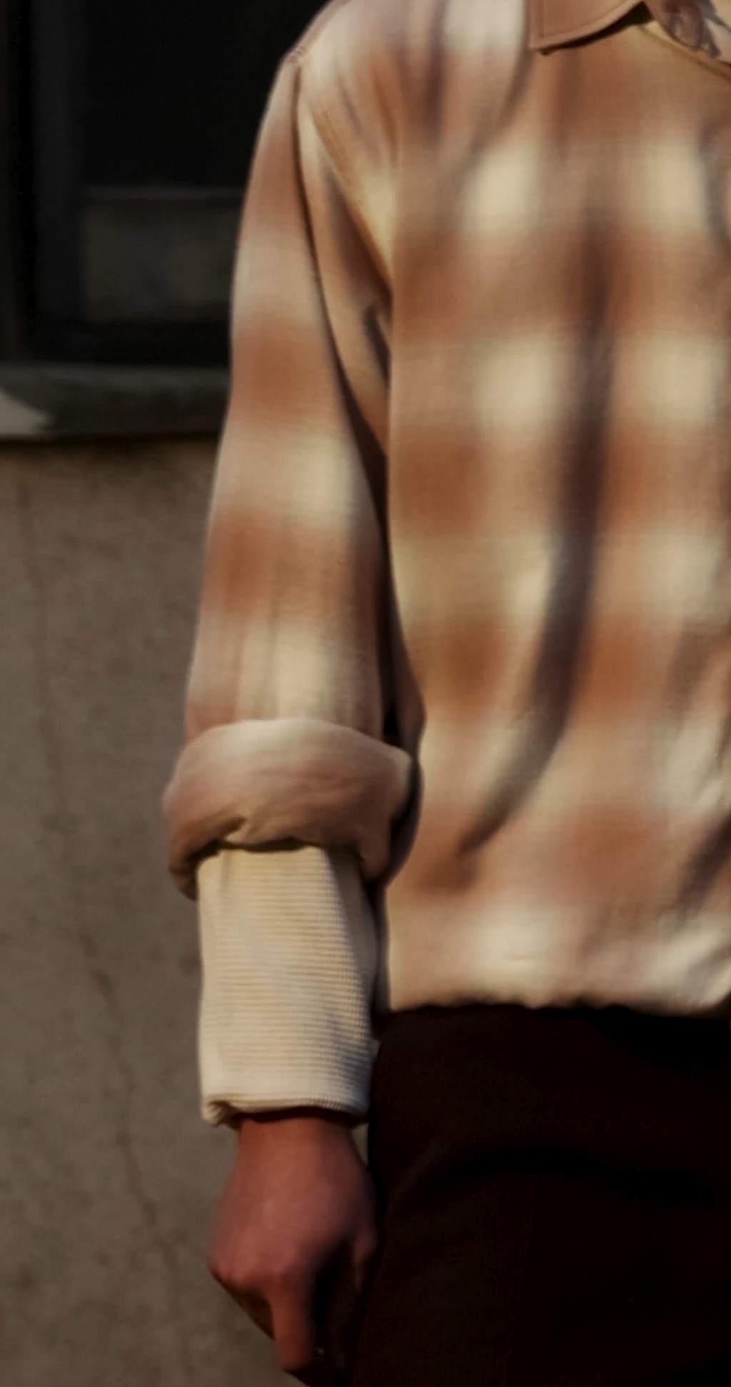 DONHER Dunsmore Flannel in 100% organic Japanese cotton, limited production, made in Los Angeles