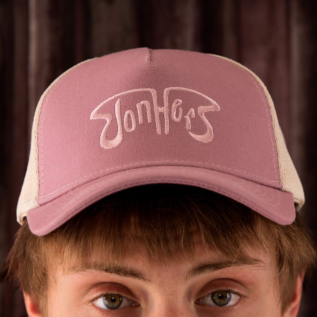PURPLE TRUCKER HAT