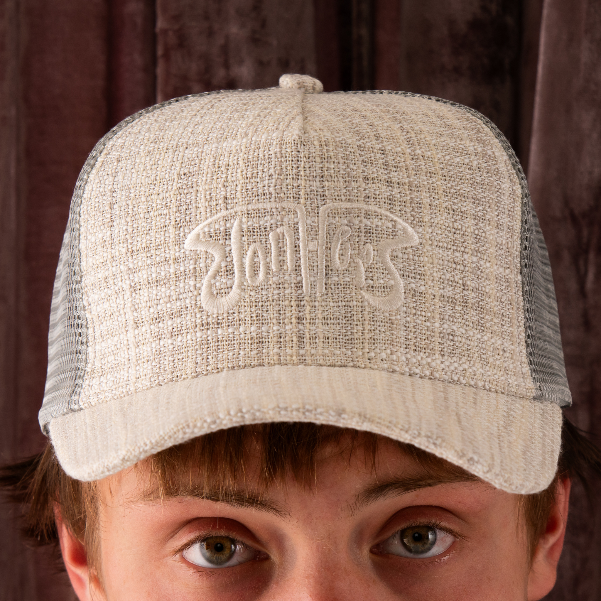 DAWN GREY TRUCKER HAT